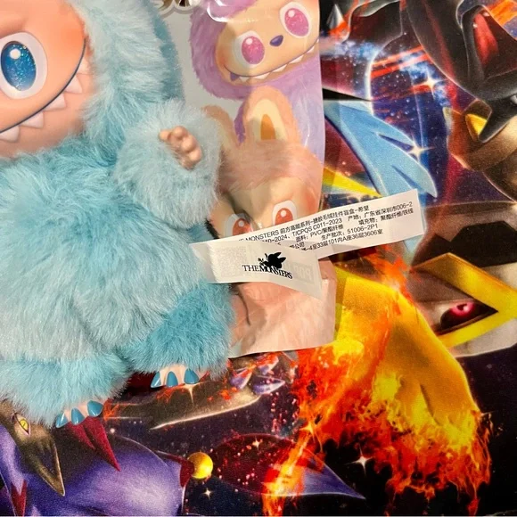 POPMART Labubu The Monster 3.0 Big Into Energy Plush Hope Authentic - Picture 5 of 9